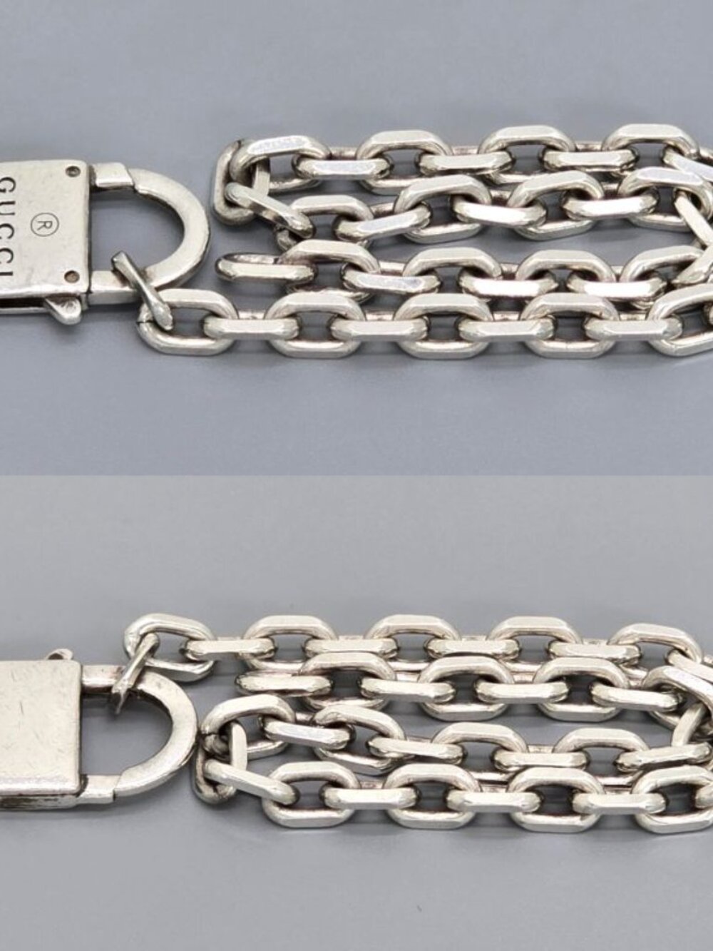 Gucci Trade Mark Chain with Padlock Bracelet 18 - Picture 5 of 9